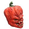 Red Pumpkin Mask Halloween role-playing cospla Latex pumpkin headgear horror prop ghost