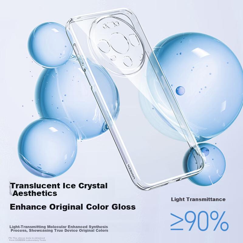 Ugreen Crystal Thin Ultra Clear Huawei Mate80 Mate80 Pro Full Coverage Airbag Shockproof Soft Transparent Slim Case