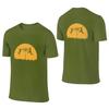 Merry Go Sunsetsoft Reversible Tshirt Urban Commuting Faderesistant Tees