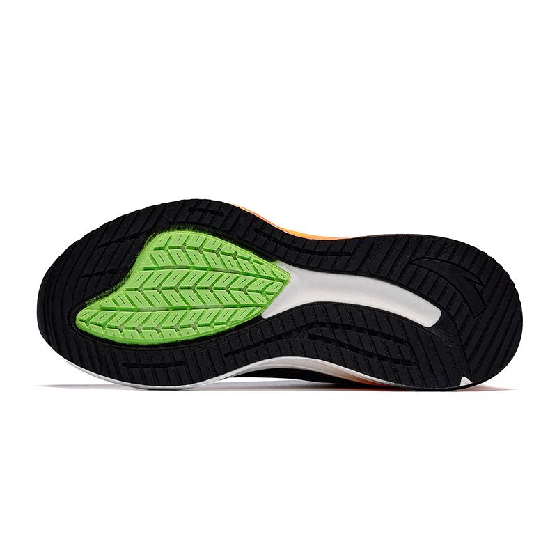 Men's Sneakers ANTA Rocket 8 Running Shoes Men's Low-top Basic Black/Castle Gray