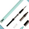 School Office Supplies Press Type Converter Filler Metal 0.38mm EF Nib Ink Pen Fountain Pen