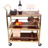 Deshangyuan Commercial 3-Tier Stainless Steel Serving Cart