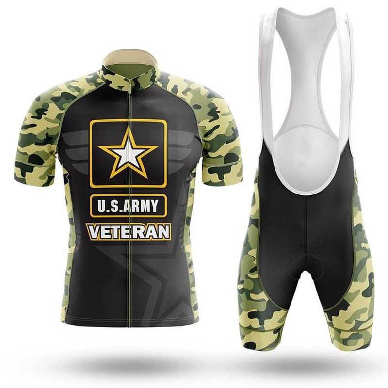 Mens Cycling Jersey Shorts Set Breathable Short Sleeve Road Mountain Bike Apparel