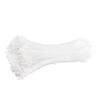 50 PCS Self-locking Plastic Nylon Tie Black Fastening Strap Cable-Tie-Set Cable Zip Tie Fastening Ring Zip Wraps Strap Tie