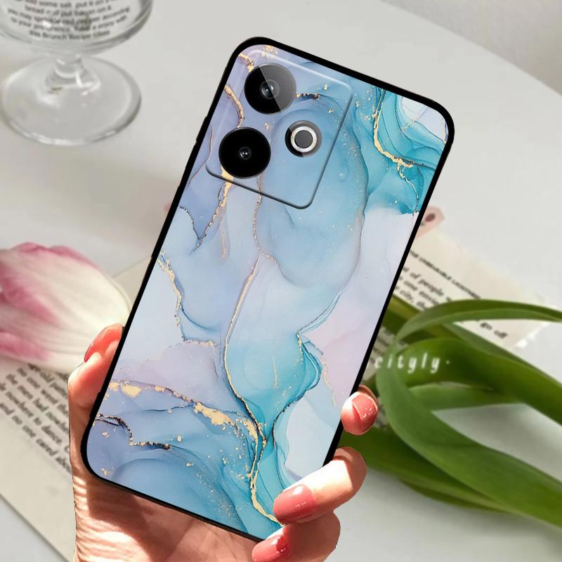 Для Realme GT 7 7T Чехол Модный Рисунок Мягкий Силиконовый Корпус Защита Задняя Крышка Для Realme GT7 T Ударопрочный Funda Coque