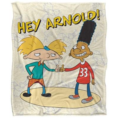 Привет, Арнольд! Шелковое супермягкое одеяло Arnold & Gerald