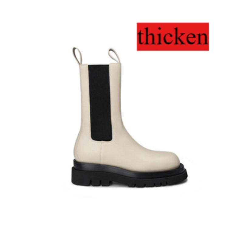 Ботинки British Martin женские ботинки Chelsea ботинки Smoke Boots универсальные ботинки с круглым носком средней высоты на толстой подошве