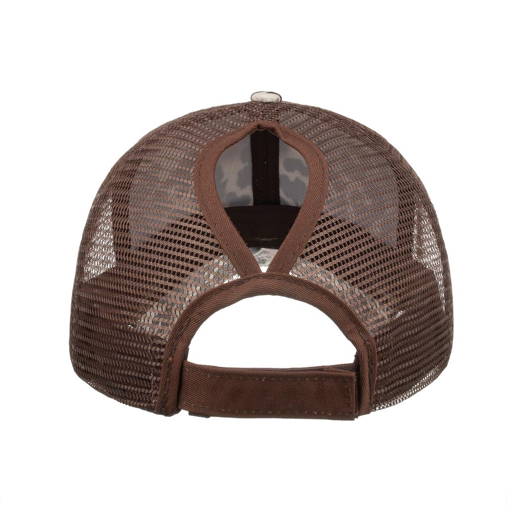 Leopard Print, Tiger Print, Ponytail, Baseball Net Cap, Baseball Cap, Bundle Cap, Cap, Sun Hat.