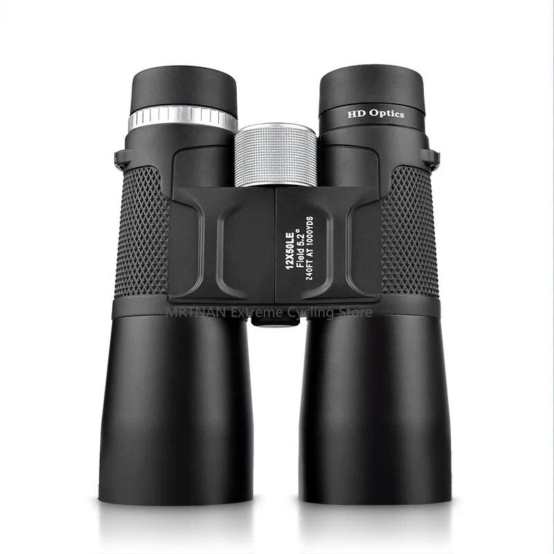 ED Binoculars 12x50 BAK4 Prism FMC Coating High Power Hunting Low-light Night Vision Telescope