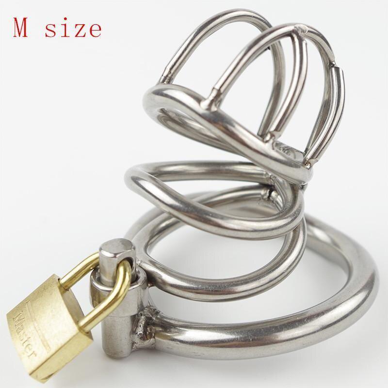 Замок мужского целомудрия из нержавеющей стали