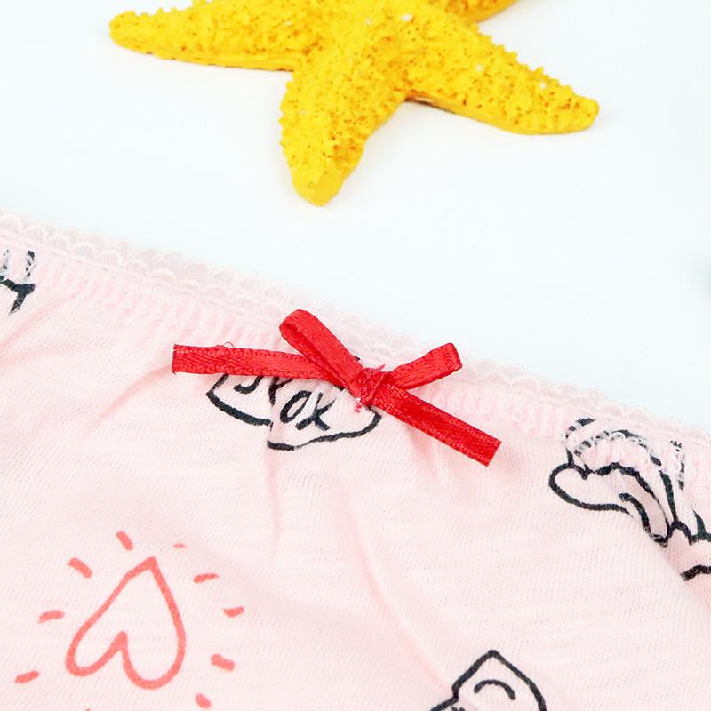 5 PCS/lot Girl Baby Underwear Briefs Children Panties Kids Clothes 4 PCS/lot