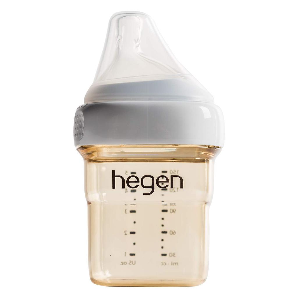 Hegen PCTO Press Close Twist Baby Feeding Bottle PPSU Slow Flow Teeto 150ml/5oz