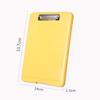 Dual-use File Box 2-in-1 Writing Pad High Quality Memo Clip Board  Students