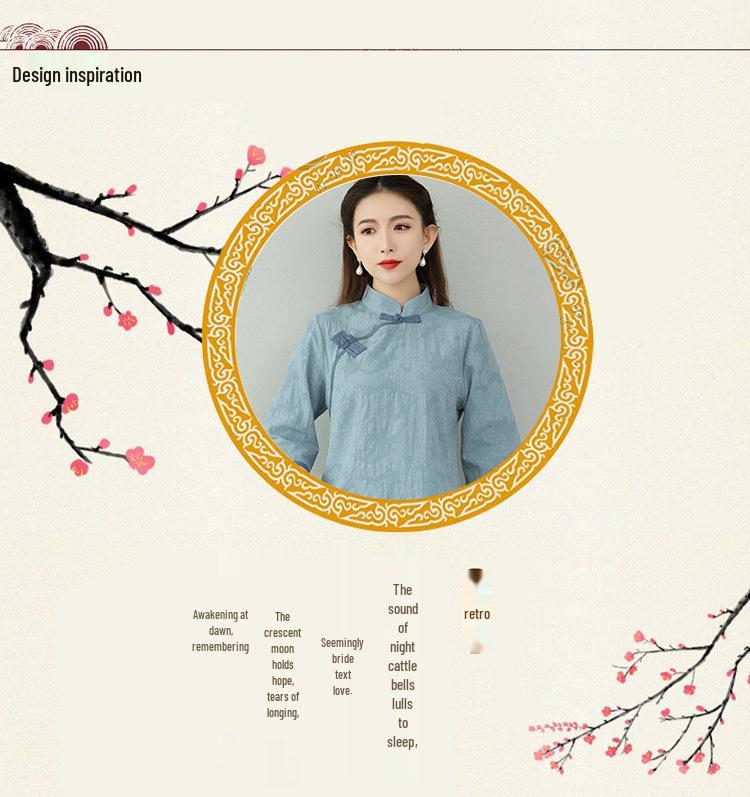 2023 Китайский Ханьфу Хлопок Лен Йога и Дзен Медитация Комплект Одежды для Женщин