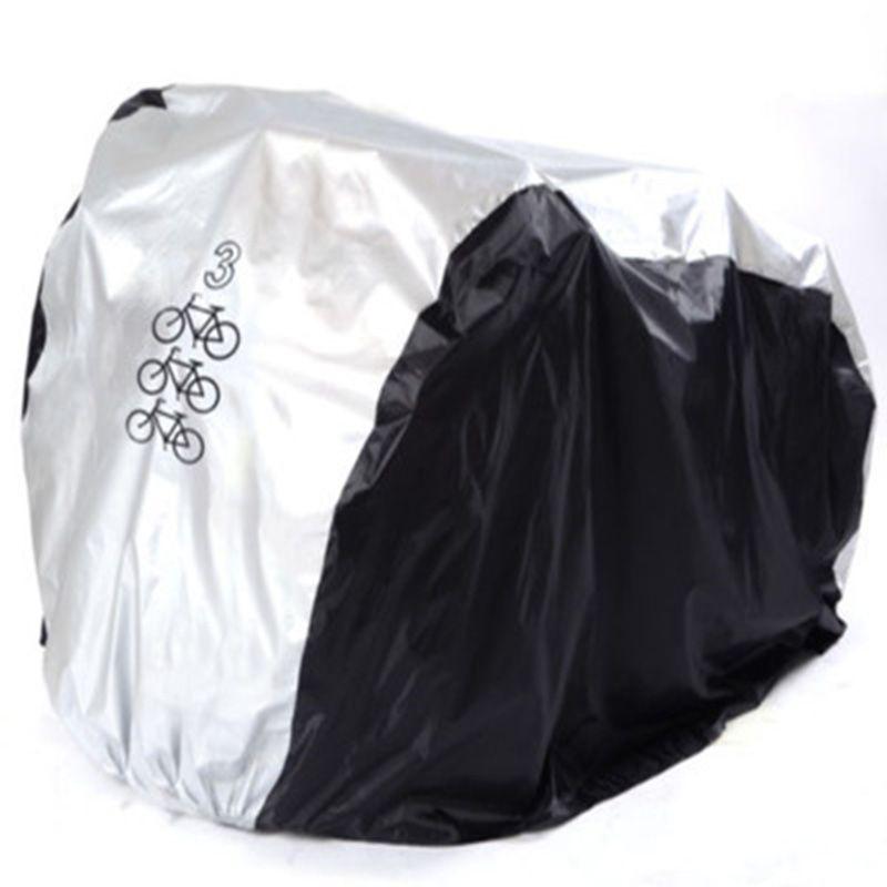 Lightweight And Portable Waterproof Bike Cover For Single Double Triple Bikes