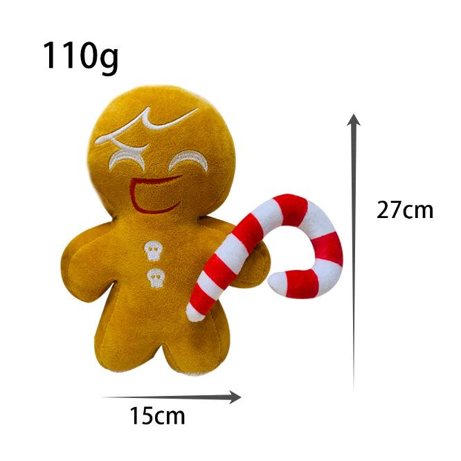 Cookierun Shadow Milk Cookie Plush Toy, Soft Stuffed Animal Doll, Cute Collectible Pillow, Gift