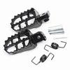 Aluminum Alloy Foot Pegs Fit for Honda XR50R CRF50 CRF70 CRF80 CRF100F