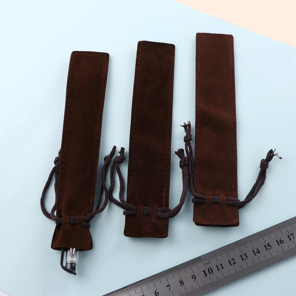 Pen With Rope Drawstring Pen Pouch Velvet Pen Pouch Pencil Bag Pen Bag Case Single Pencil Bag