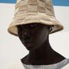 RE RHEE CHECKERED PATTERN BUCKET HAT BE