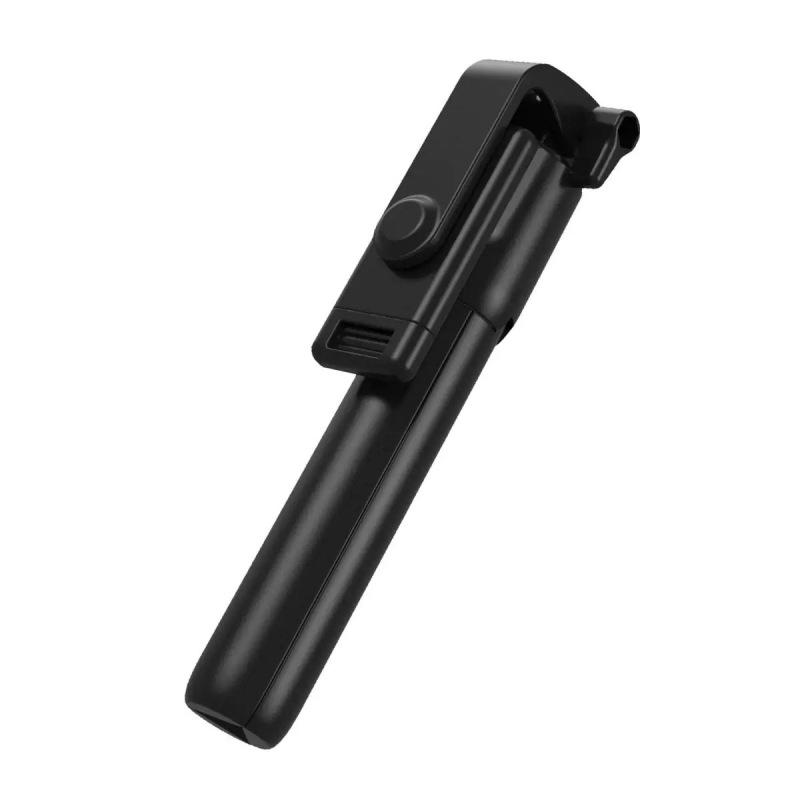 Вращающаяся Bluetooth селфи-палка с подсветкой - Портативный телескопический штатив для прямых трансляций и фотографии