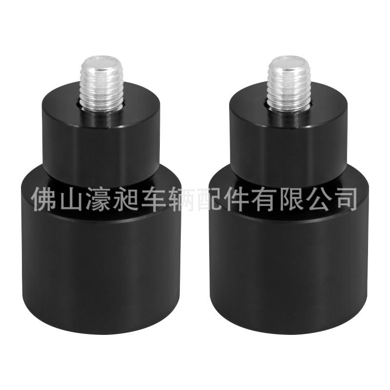 Harley Touring Motorcycle Rear Guard Bar Roller Protector Pair Softail Road King Electra Glide