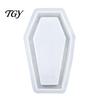 Halloween Craft Supplies Coffins Lampshade Silicone Mold, DIY Hollow Ghost Spider Bat Casting Molds Crafts Gypsum Cement Epoxy Resin Mold