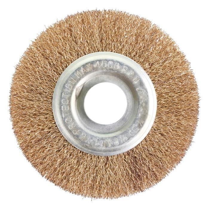 Brosse métallique pour joints - RYOBI - RAC814 - Manuel - Marron - Poids 0,09 kg