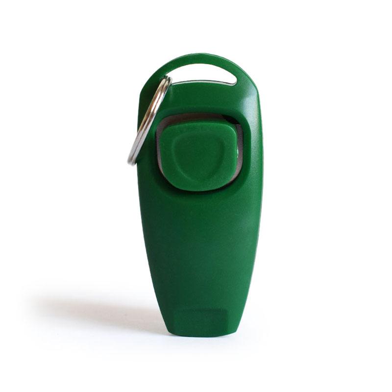 Свисток и кликер для дрессировки питомцев: Многофункциональный дрессировщик собак с брелоком.