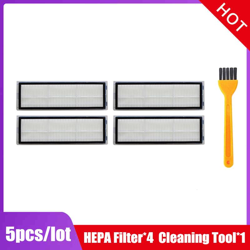 HEPA-фильтр Основная щетка Ткань для швабры Резервуар для воды для Xiaomi Mijia 1C 1T STYTJ01ZHM Запчасти Mi Robot Vacuum-Mop Аксессуары Dreame F9