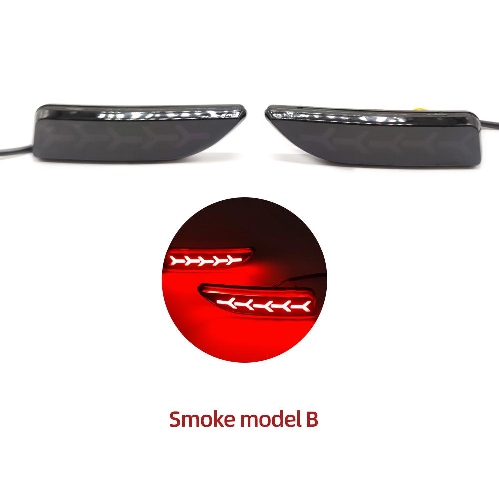 Car Rear Bumper Reflector Light for Toyota Corolla 2011 2012 2013 for Lexus CT200h Sequential Turn Signal Brake Lamp