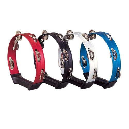 Kikutani MM-6H RED Aluminum Tambourine, Lightweight, 20cm, Red