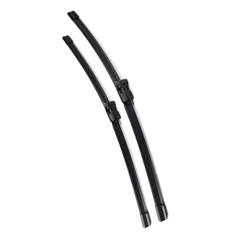 24"+15"+12" Front & Rear Wiper Blades for Fiat Panda MK3 2012-2023, Fiat 500L, Fiat 500X, Fiat Tipo, Fiat Doblo