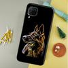 Cartoon German Shepherd Dog For Huawei P40 P20 P30 Lite P60 Pro Nova 12s 12i 11i 10 9 SE 5T Y91 Y90 Y60 Y70 Y72 Y61 Case