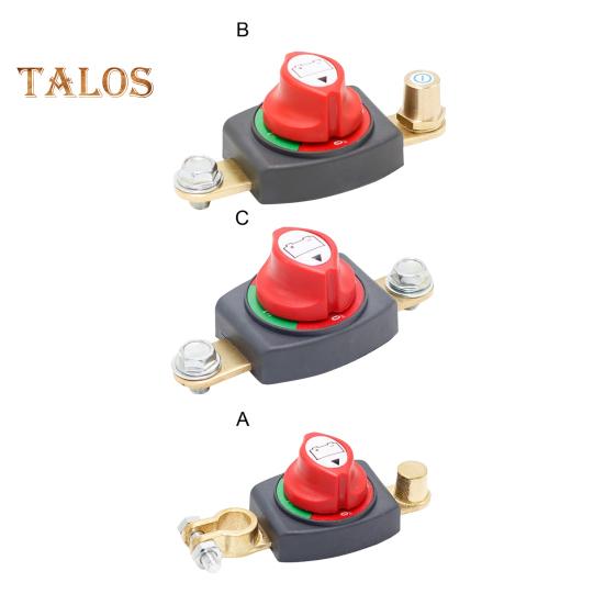 12-48 В верхний разъединитель аккумуляторной батареи 275 А непрерывный главный выключатель питания для автомобиля, транспортного средства, автофургона, лодки, прочный корпус из АБС-пластика