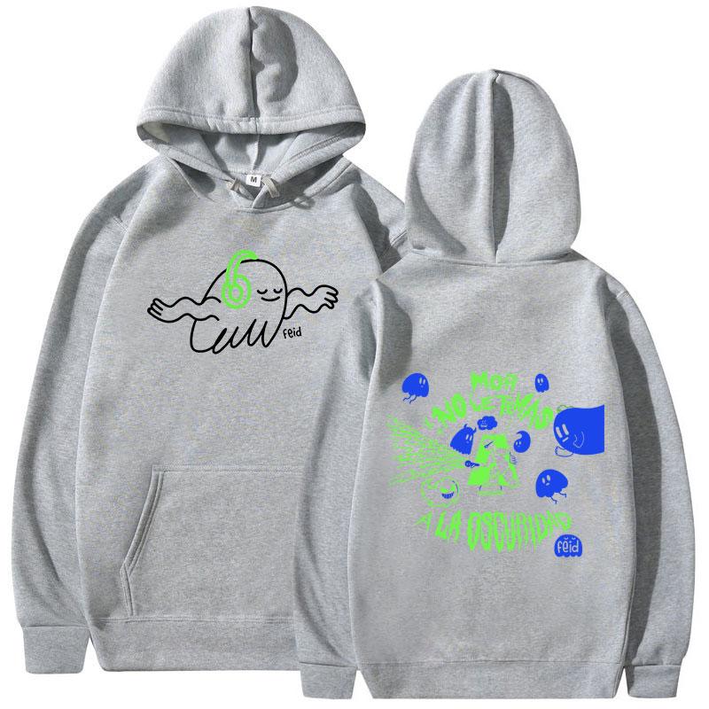 Feid Ferxxo No Le Temas A La Oscuridad Hoodies Men Women Fashion Hip Hop Sweatshirts Harajuku Vintage Casual Oversized Pullovers