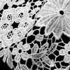Fashion Lace Floral Fake Collar Detachable Gauzy False Collar All-match White Black Removable Collar for Women