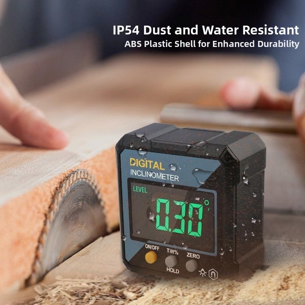 Односторонний магнитный уклономер Водонепроницаемый цифровой инклинометр Строительство