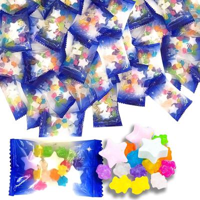 Star Ramune Konpeito Конфеты Компэйто в индивидуальной упаковке 1000 г Рамунэ Маленькие пакетики Star 112 [Танабата Рамунэ] [Алнека] (1000 г примерно. куски)