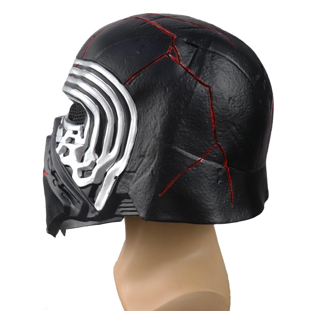 2019Star Wars9Rise of Skywalker Props Kylo Ren Black Knight Kylo Ren Helmet Latex Mask