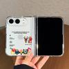 Transparent Camera Monster Phone Case IPhone Duo 18 Fold - Mini Rhombus Stitched Design With Skin-Friendly Matte Finish