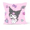 1PC New Sanrio Kuromi Double sided Printed Pillow Cover for Sofa Bedhead Cushion Cover Childrens Gift Anime Cartoon