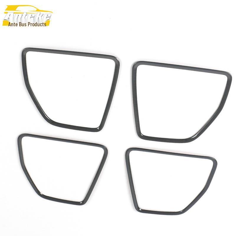 NS1 Audio Bright Ring Door Speaker Cover Frame for Car Interior Accessories