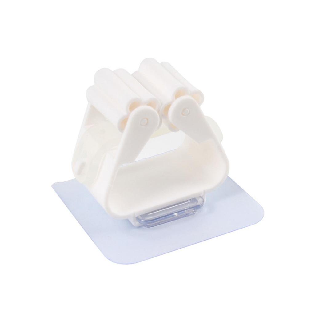 Держатель для швабры, настенный органайзер для швабры, держатель для щетки, вешалка для метлы, стеллаж для хранения, кухонная вешалка, зажим, бесшовный крючок для швабры