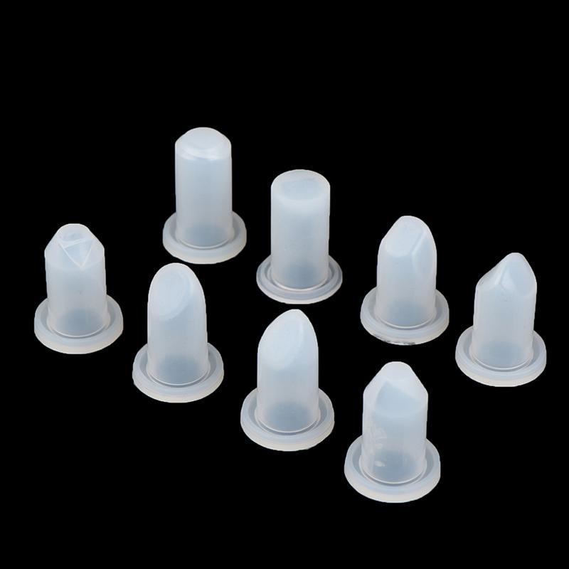 6 Types Lipstick Mold Silicone Diy Lip Balm Cosmetic Mould Holder Craft Tool