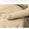 Women Autumn Winter Gloves Keep Warm Touch Screen Without Velvet Not Bloated Thin Pearl Elegant Cycling Drive Windproof Mittens Gloves