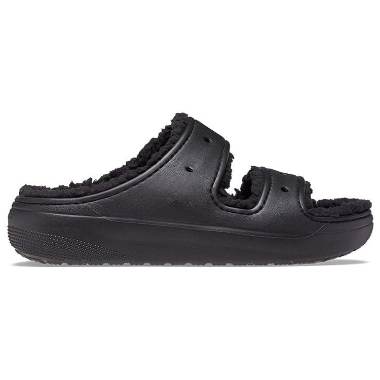 Crocs Классические черные кроссовки унисекс Cozzzy Sandal 207446-060