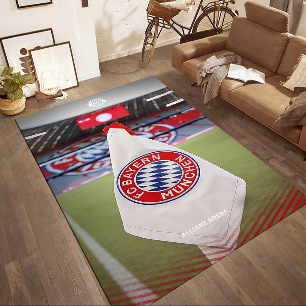 Fc Bayern Munich Area Rug Design For Bedrooms Hallway Decorate Room Entryway Antislip Rug Office Home Decor Gift For Festivals