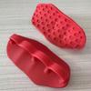 1 Pair 4-Holes Anti-Slip Silicone Workout Grips Men Women Hand Palm Protection Weight
