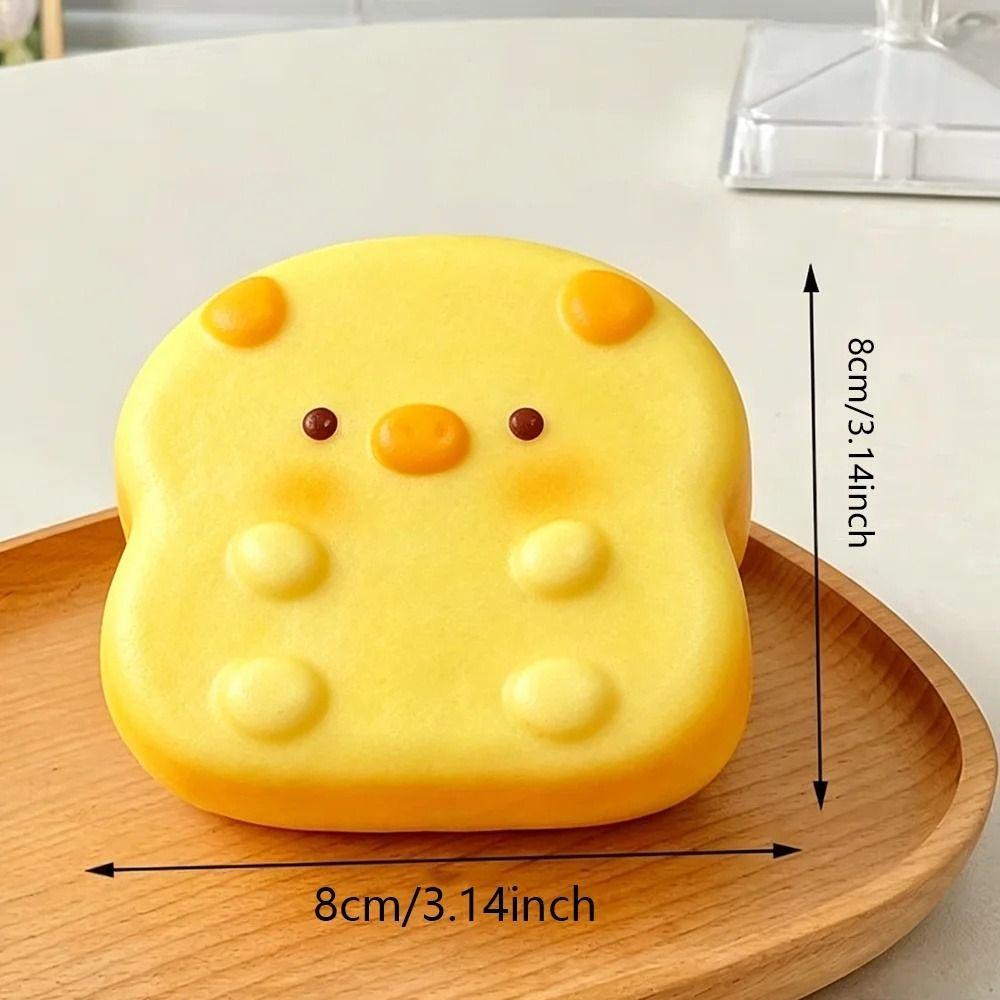Puppy Cat Shape Bread Squishy Toys Slow Rising Slow Rebound Toy Sensory Fidget Ball  Birthday Gift