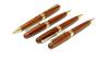 Retro wooden barrel retractable ballpoint pen, EXA, in a premium box, K7-1455BP-1